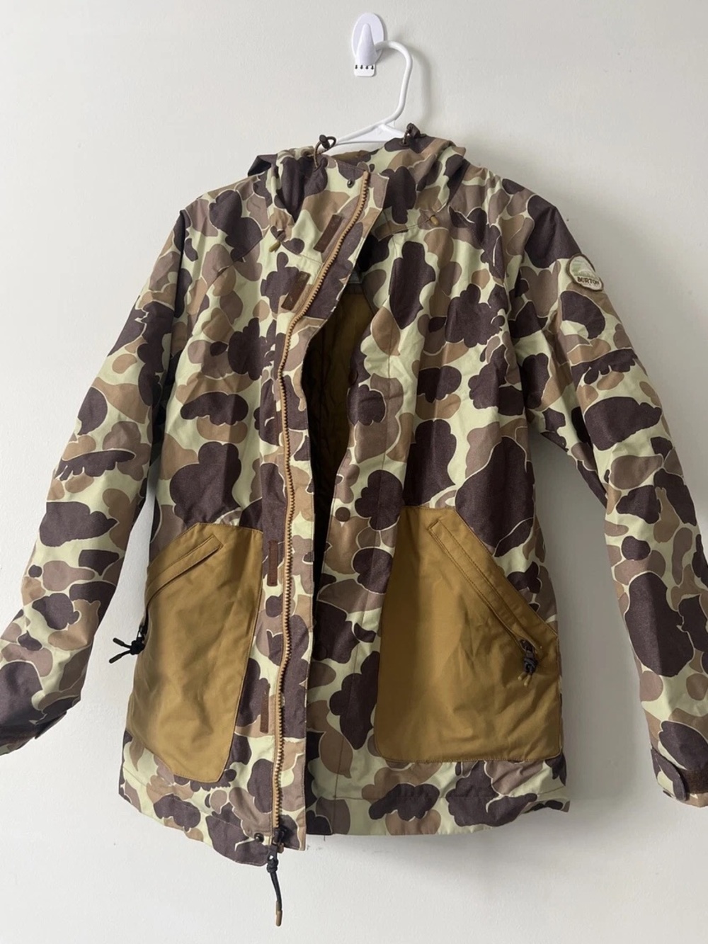 Women’s Burton Eastfall Jacket Camo Gold